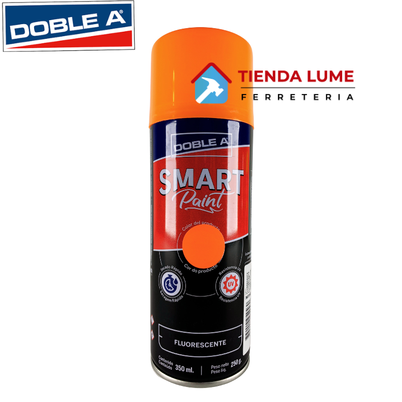 Pintura En Aerosol Aa Smart X 350 MI Fluo Naranja