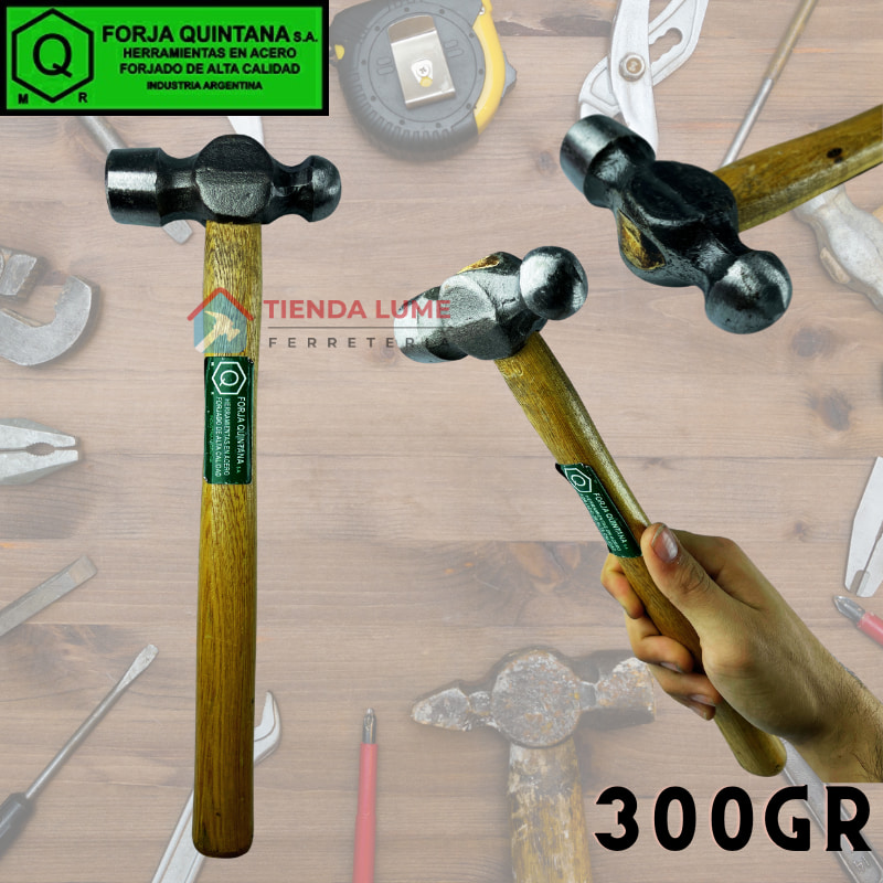 Martillo Bolita 300g Forja Quintana