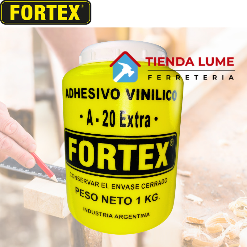 Fortex Adhesivo Vinilico Cola Carpintero 1 Kg