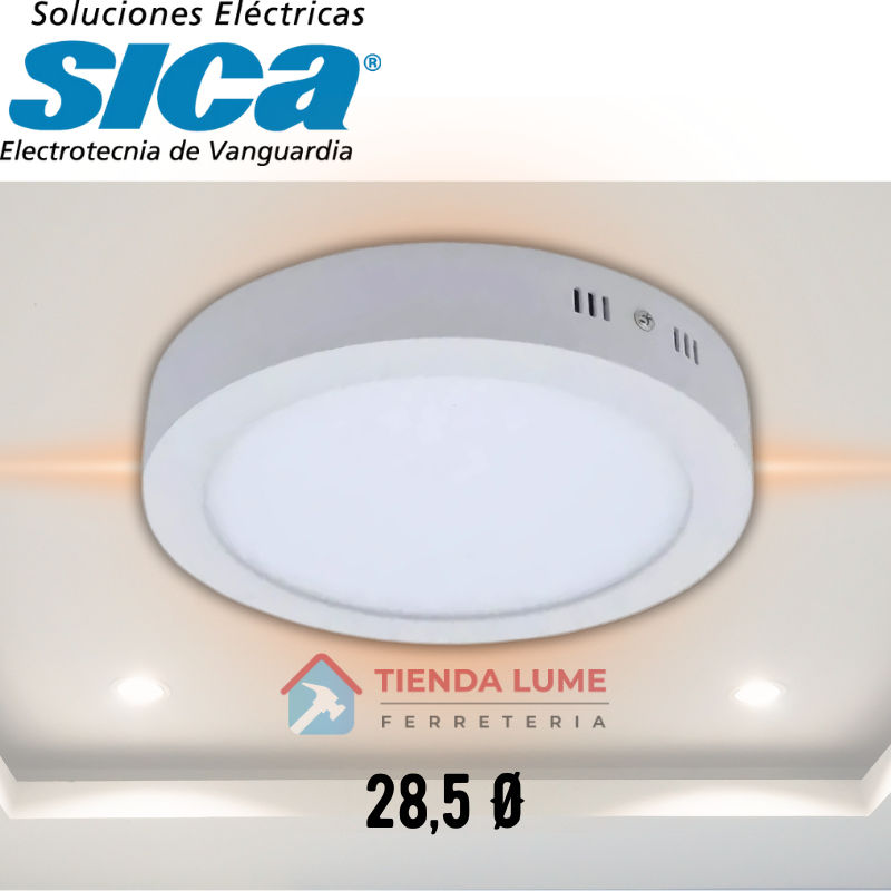 Plafon Led Sica Redondo 24W Calida 911656