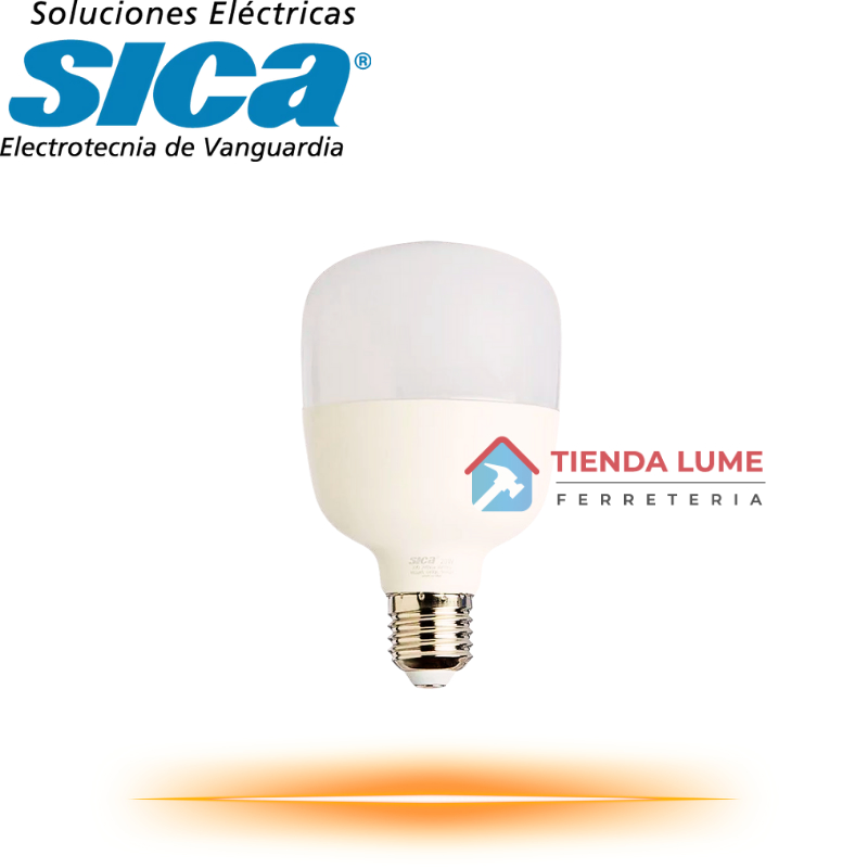 Lamp. Alta Potencia 20W Led Sica E27 Calid 911630*