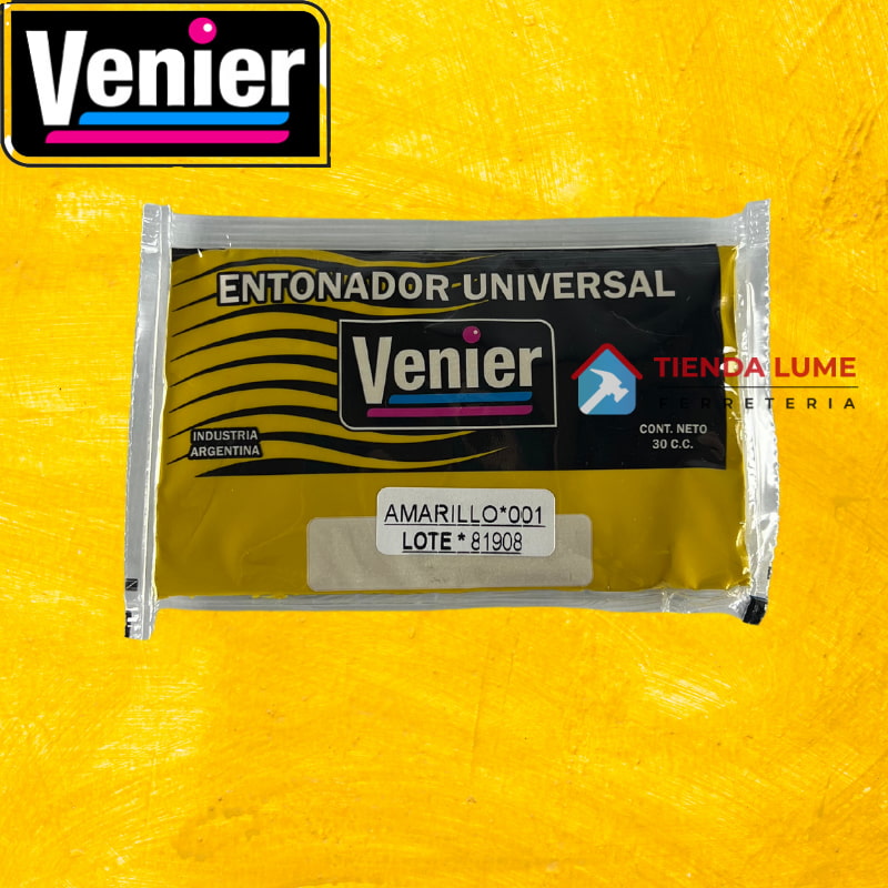 Venier Entonador Amarillo x 30 CC