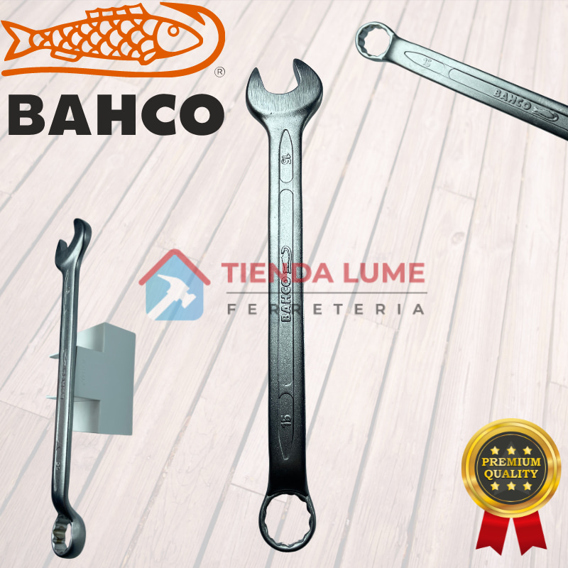 Llave Combinada Bahco Pu 15 - 15 Mm