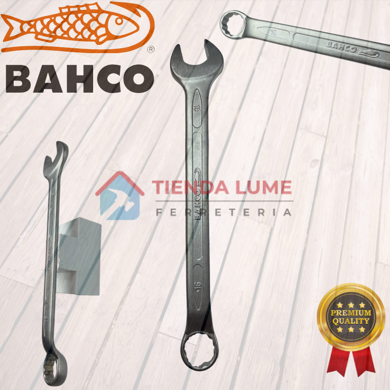 Llave Combinada Bahco Pu 16 - 16 Mm