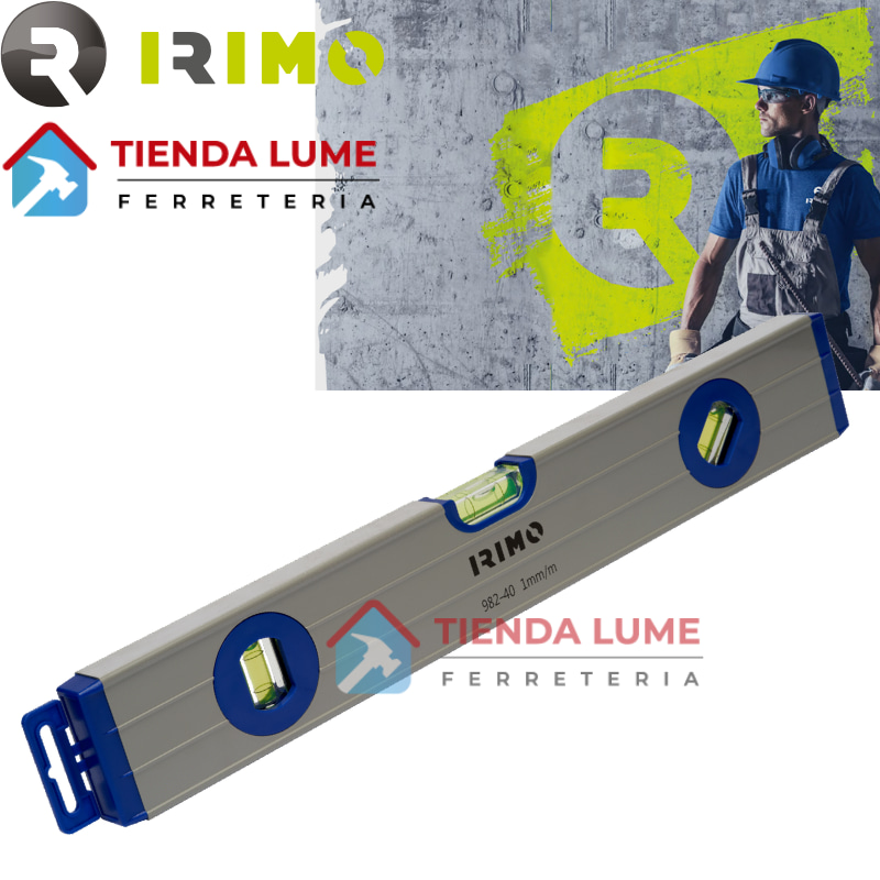 Nivel De Mano Irimo 40 Cm 3 Gotas 982-40-1 Alumini