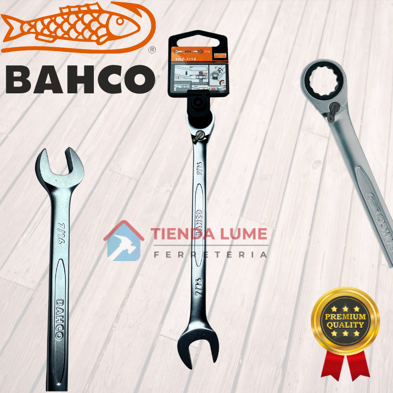 Bahco Llave Combinada Criquet 7/16 1rz-7/16 Ratchet