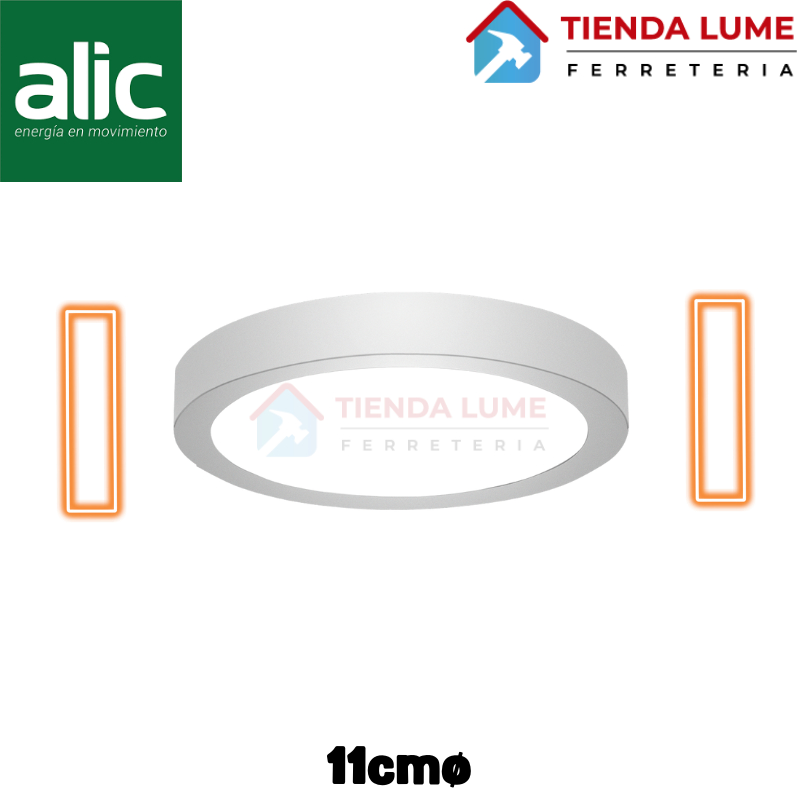 Plafon Led Alic Redondo Exterior 6W Calida