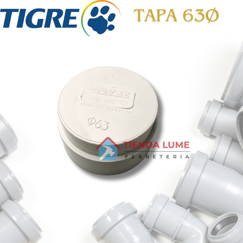 Tapa Pvc  63 Tigre Ramat