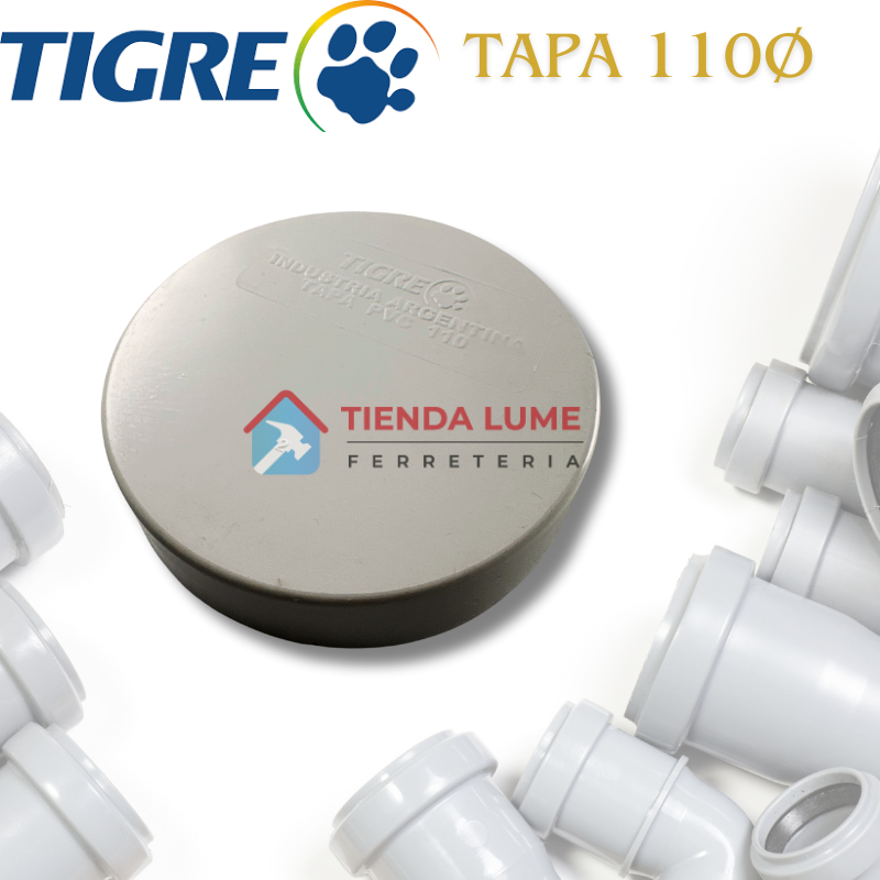 Tapa Pvc 110 Tigre Ramat