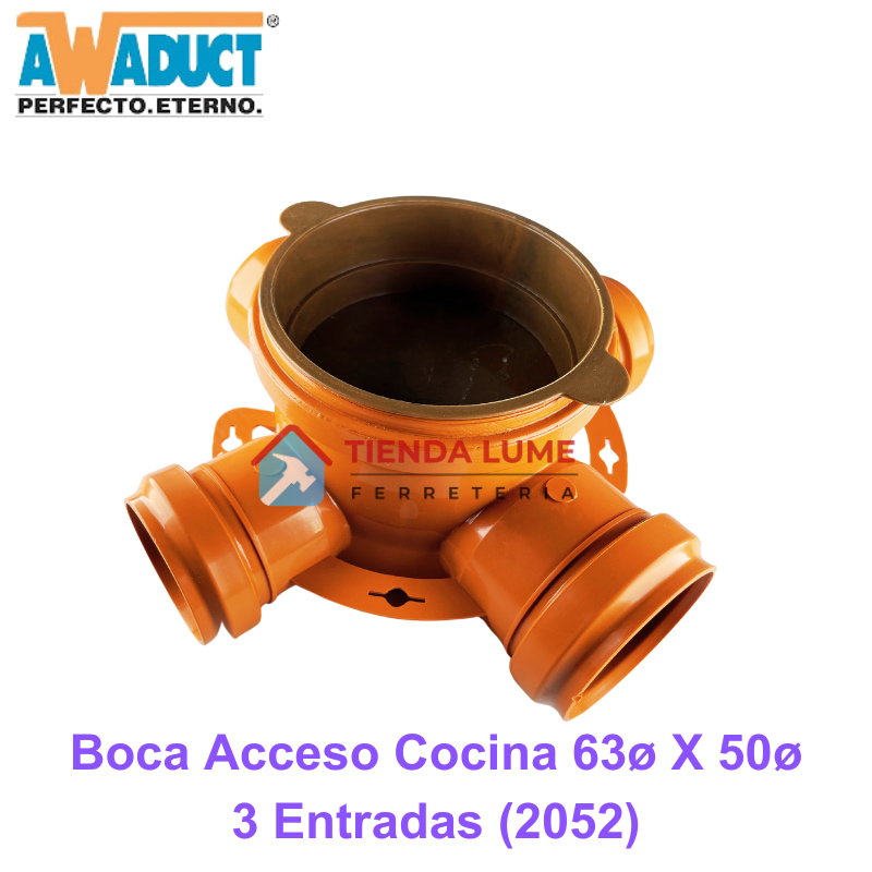 Boca Acceso Cocina 63X50 Awaduct (2052) 3 Entr.