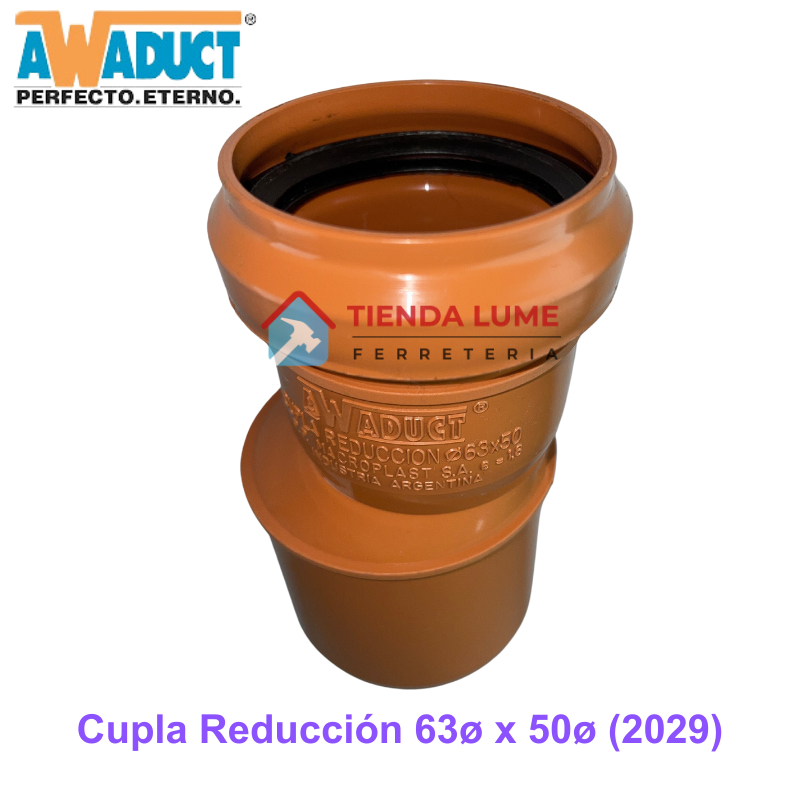 Cupla Reduccion 63X50 Awaduct 2029