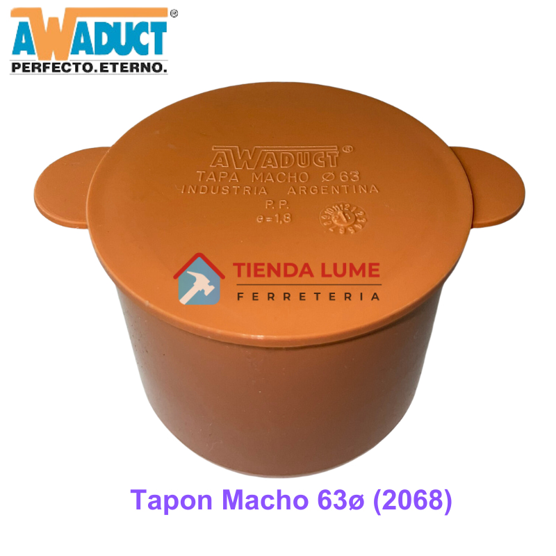 Tapon Macho 63 Awaduct (2068)