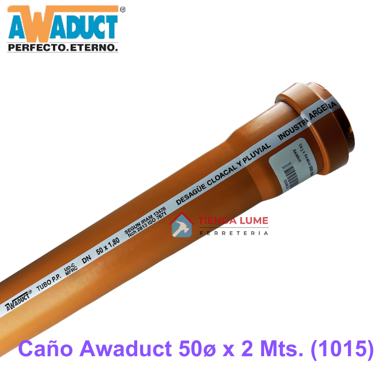 Caño Awaduct 50X2Mts.  (1015)