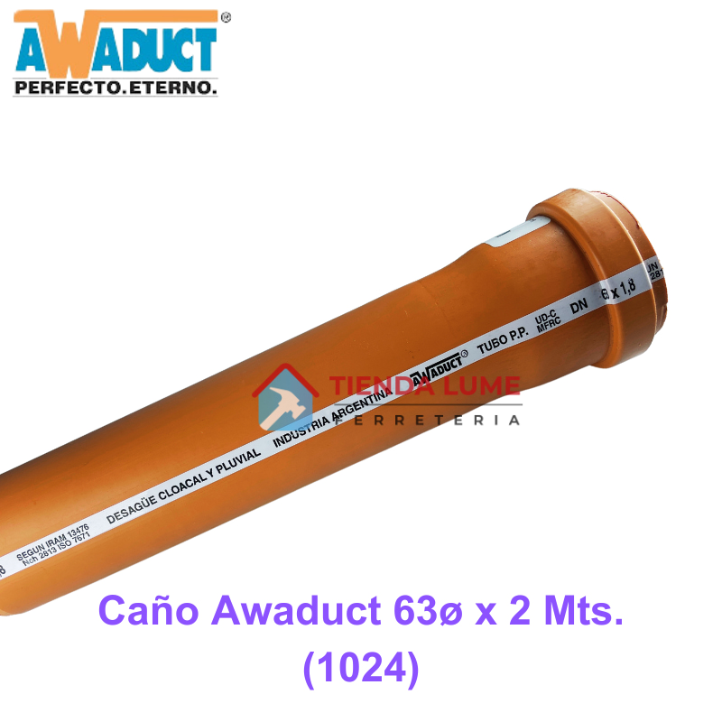 Caño Awaduct 63X2Mts.  (1024)