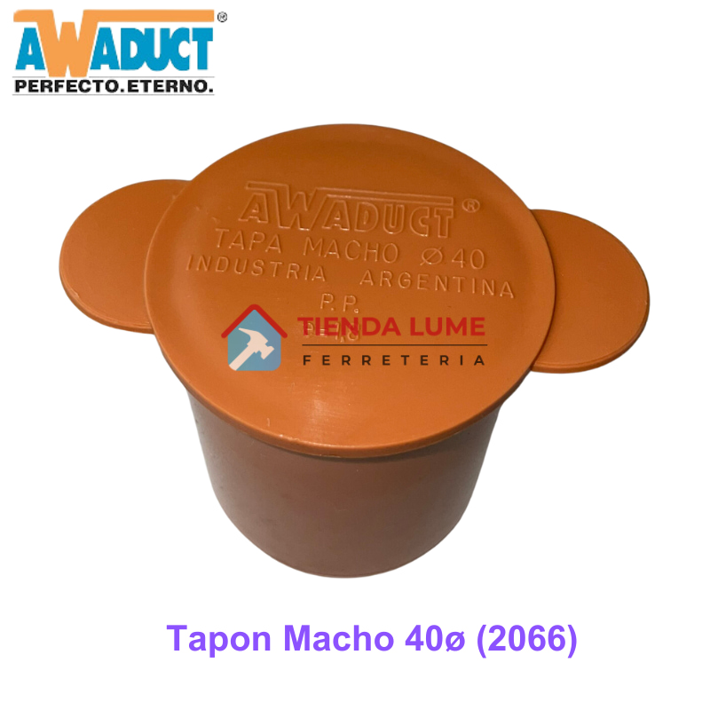 Tapon Macho 40 Awaduct (2066)