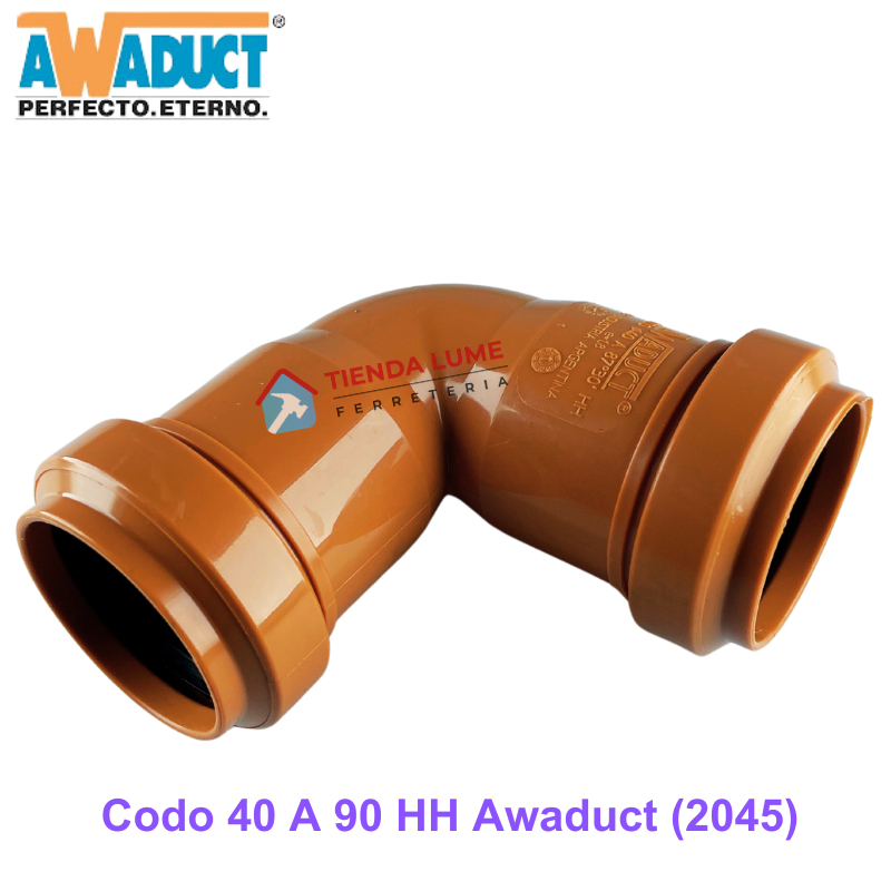 Codo 40 A 90 HH Awaduct (2045)