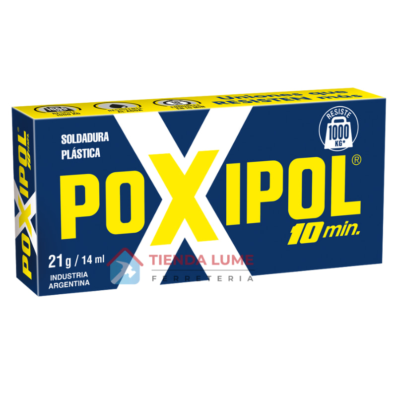 Poxipol 10 Minutos Metalico 21G 14Ml