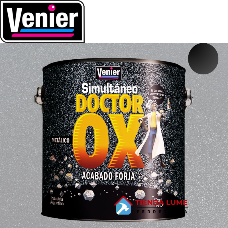 Venier Convertidor Dr. Ox Negro Metal Forja x 1L