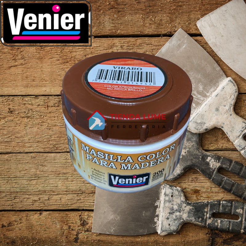 Venier Masilla Madera Viraro x 200gr