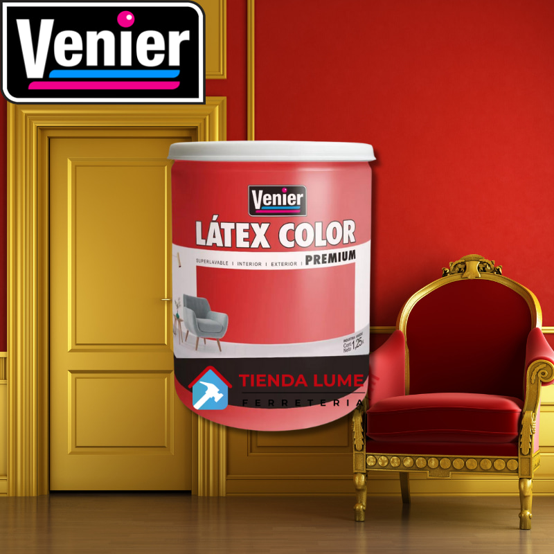 Venier Latex Color Premium Rojo Apasionado Mate x 1.25kg