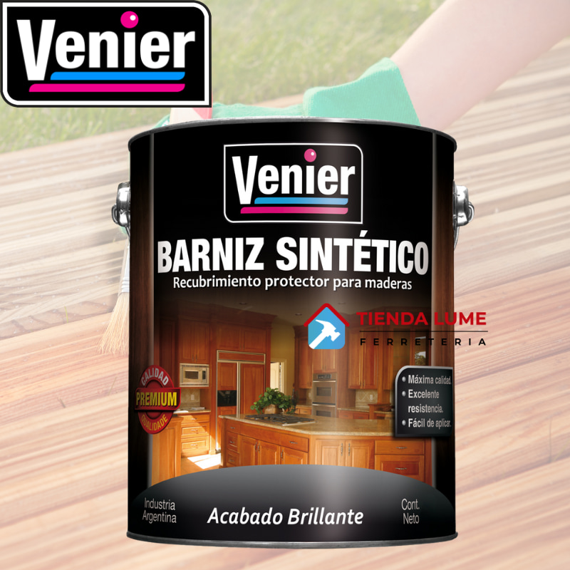 Venier Barniz Sintético Brillante 1/2 L