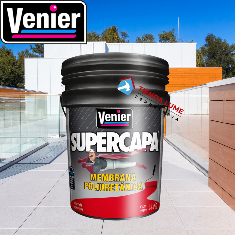 Venier Supercapa Membrana Poliuretanica Blanca 1.25 Kg