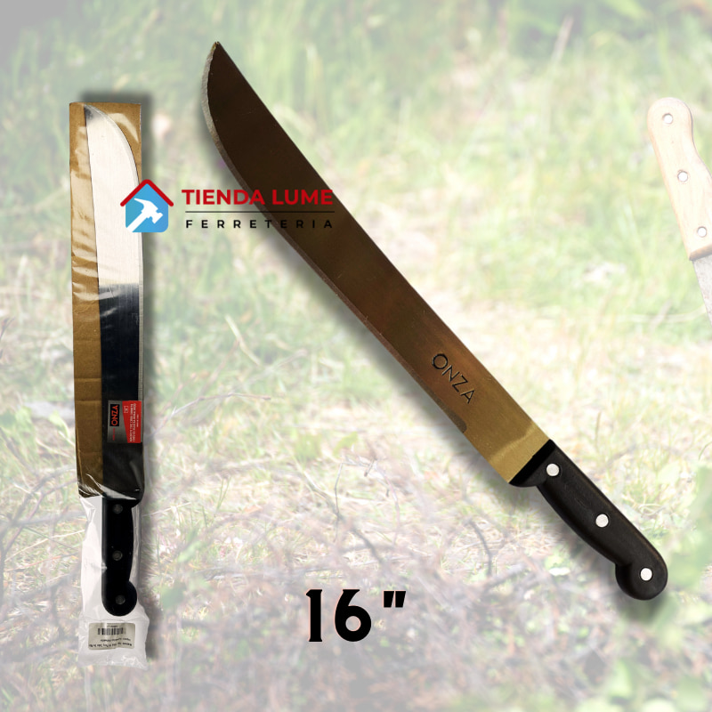 Machete Tipo Ciriri 16 Pulg Cabo De Alto Impacto Rottweiler