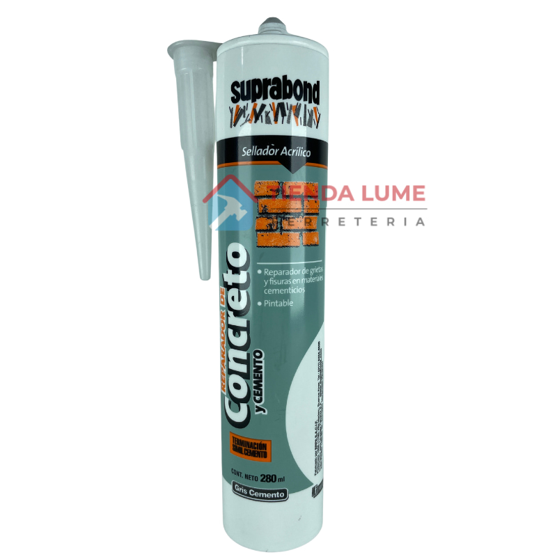 Sellador Reparador De Concreto Y Cemento Antihongo 280 Ml