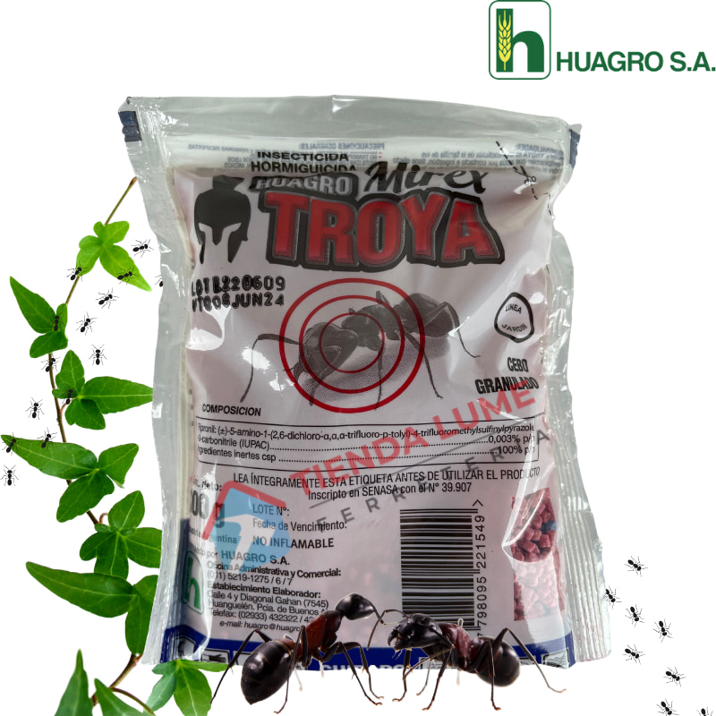 Insecticida Hormiguicida Mirex Troya Cebo Granulado X 100gr