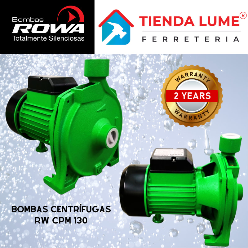 Bomba Elevadora Centrifuga Rw Cpm 130 Rowa